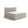 Boxspringbed met matrassen en topper SOFIA 180x200 cm beige