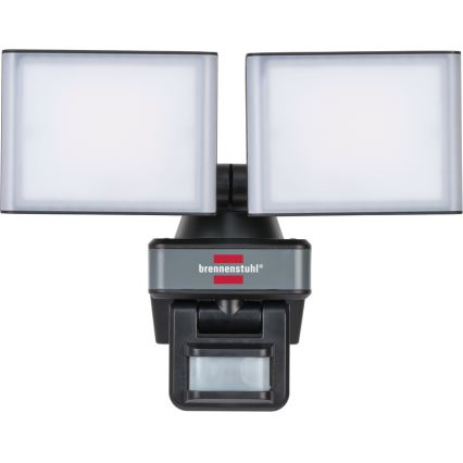 Brennenstuhl - LED dimbare schijnwerper met een sensor DUO LED/29.2W/230V 3000-6500K IP54 Wi-Fi