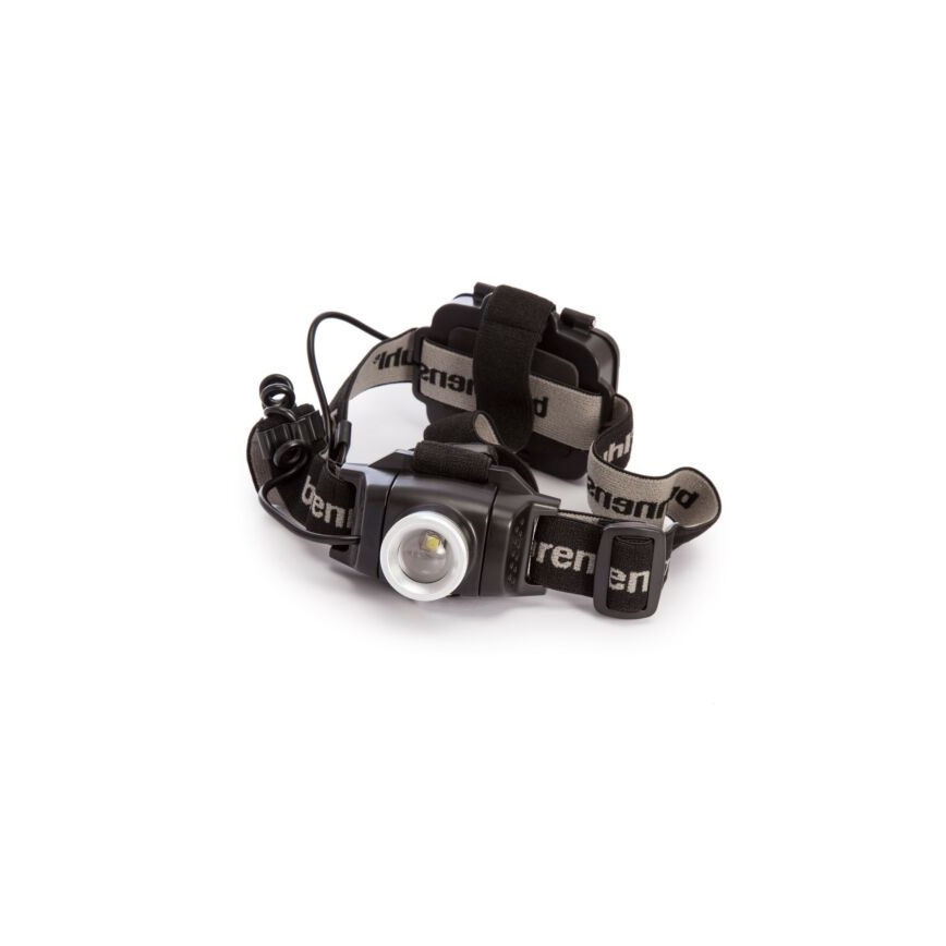 Brennenstuhl - LED Hoofdlamp LuxPremium LED/3xAA IP44 zwart