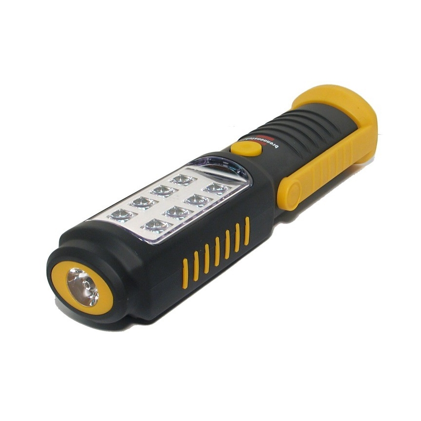 Brennenstuhl - LED Werkzaklamp LED/3xAA oranje