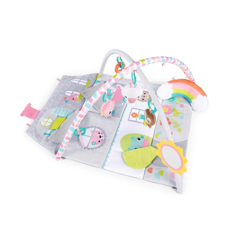 Bright Starts - Baby speeldeken FLOORS OF FUN huis