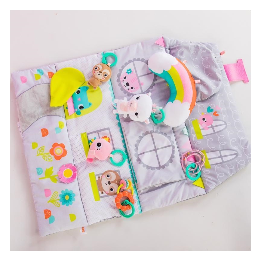 Bright Starts - Baby speeldeken FLOORS OF FUN huis