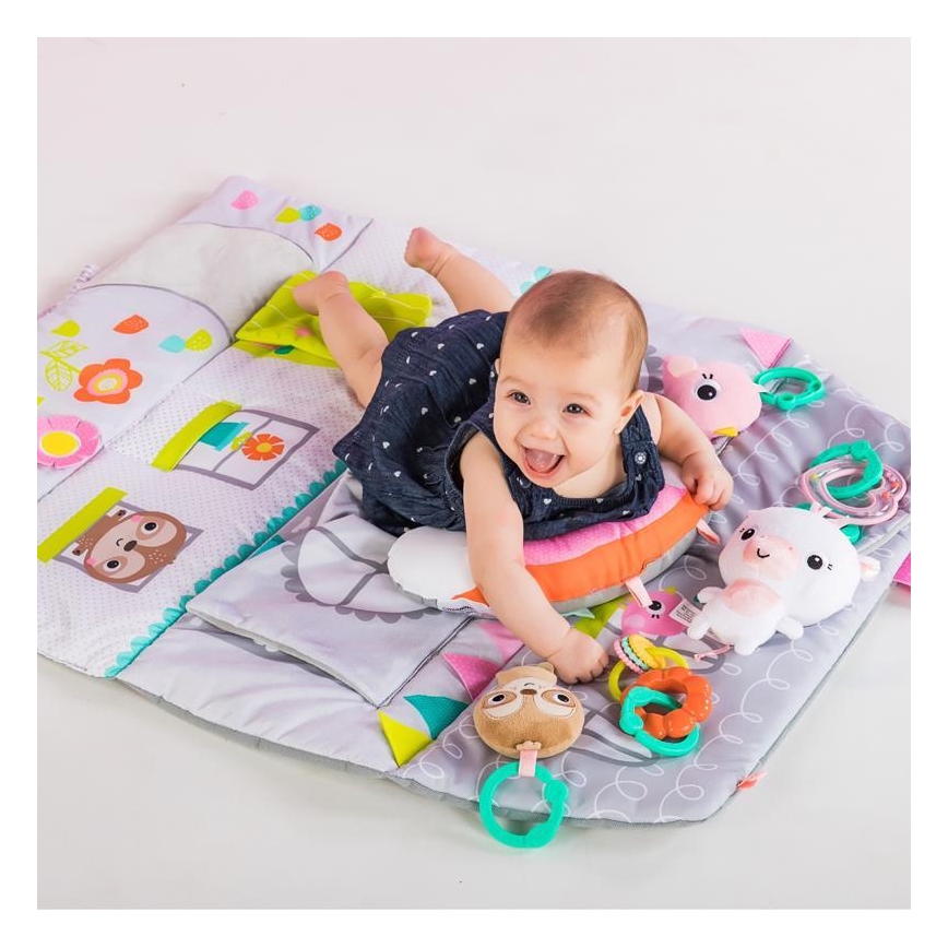 Bright Starts - Baby speeldeken FLOORS OF FUN huis