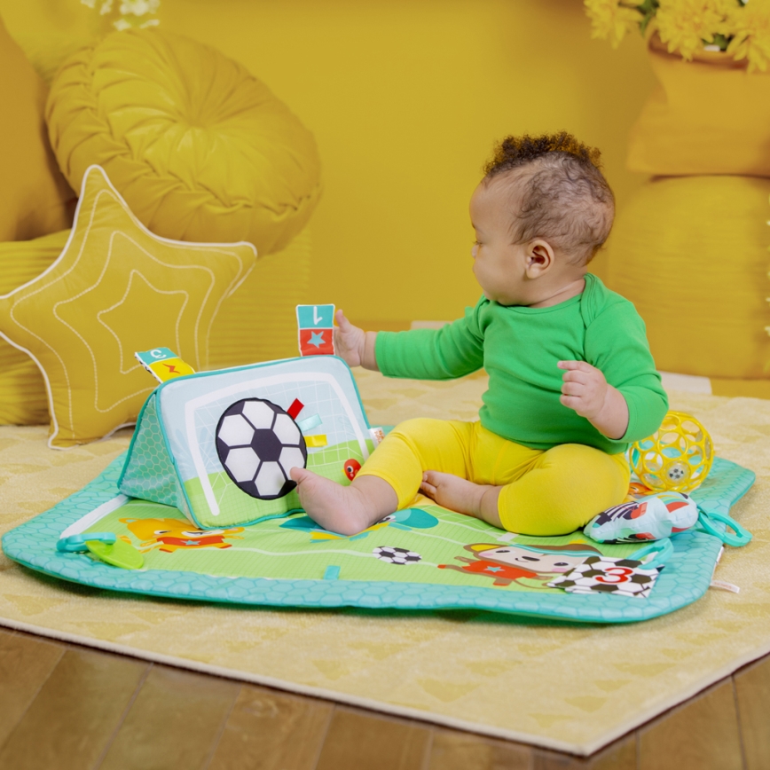 Bright Starts - Baby speelkleed OBALL GRIP & KICK 3xAA