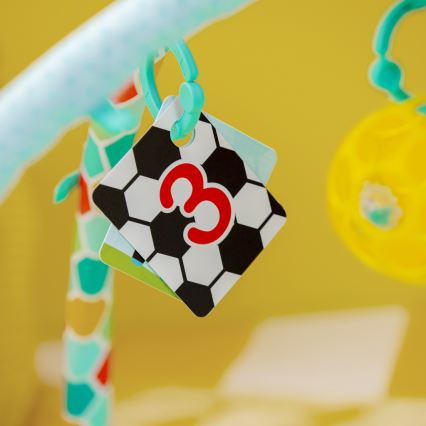 Bright Starts - Baby speelkleed OBALL GRIP & KICK 3xAA