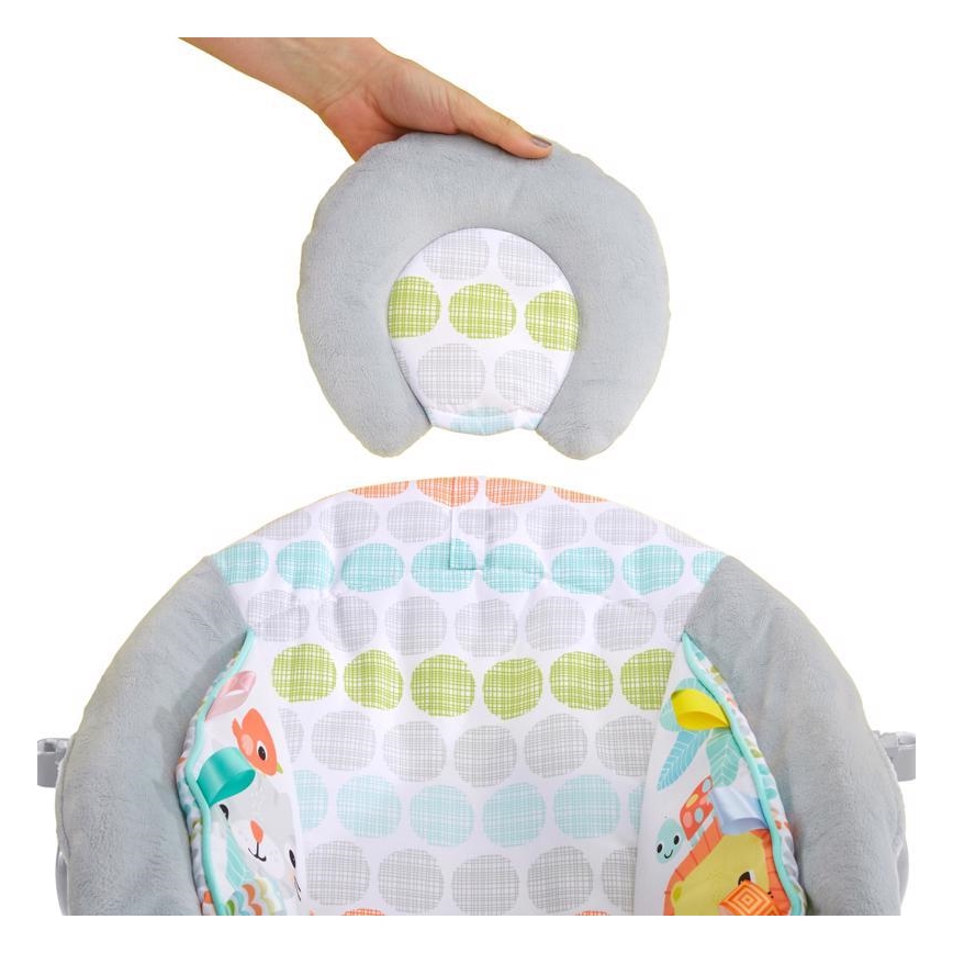 Bright Starts - Baby vibrerend ligbed met melodie WHIMSICAL WILD 3xLR14