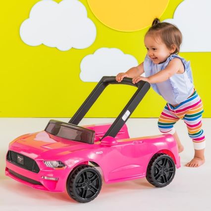 Bright Starts - FORD MUSTANG 3-in-1 loopwagen, roze