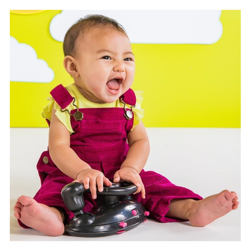 Bright Starts - FORD MUSTANG 3-in-1 loopwagen, roze