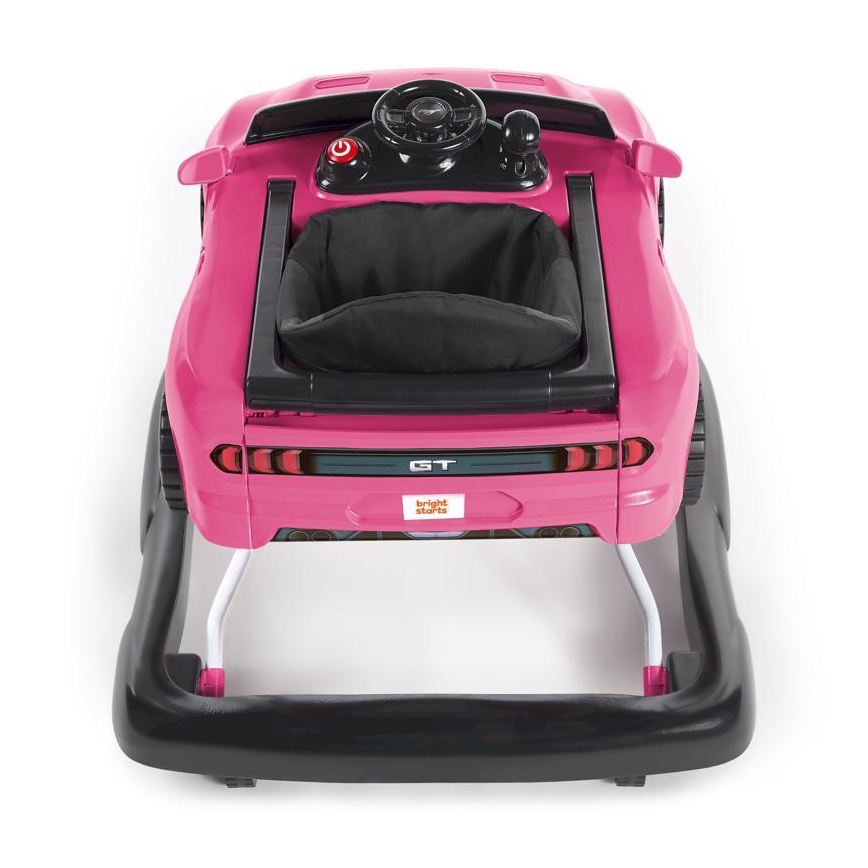 Bright Starts - FORD MUSTANG 3-in-1 loopwagen, roze