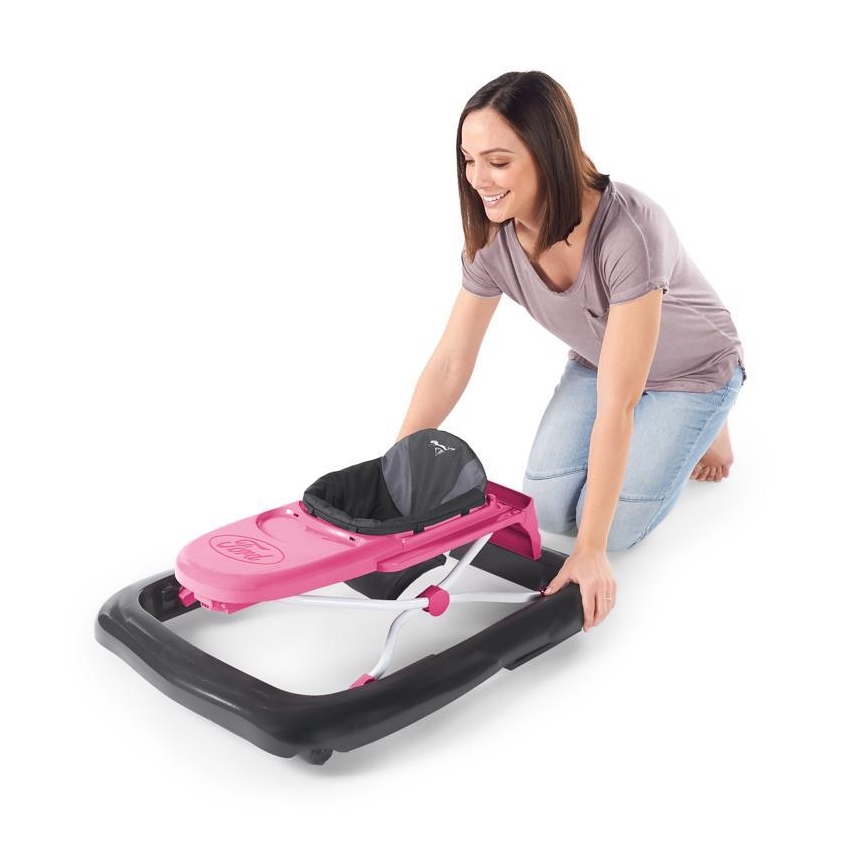 Bright Starts - FORD MUSTANG 3-in-1 loopwagen, roze