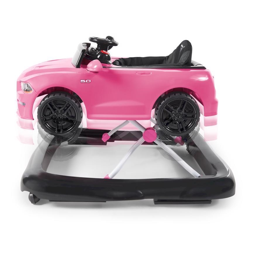 Bright Starts - FORD MUSTANG 3-in-1 loopwagen, roze
