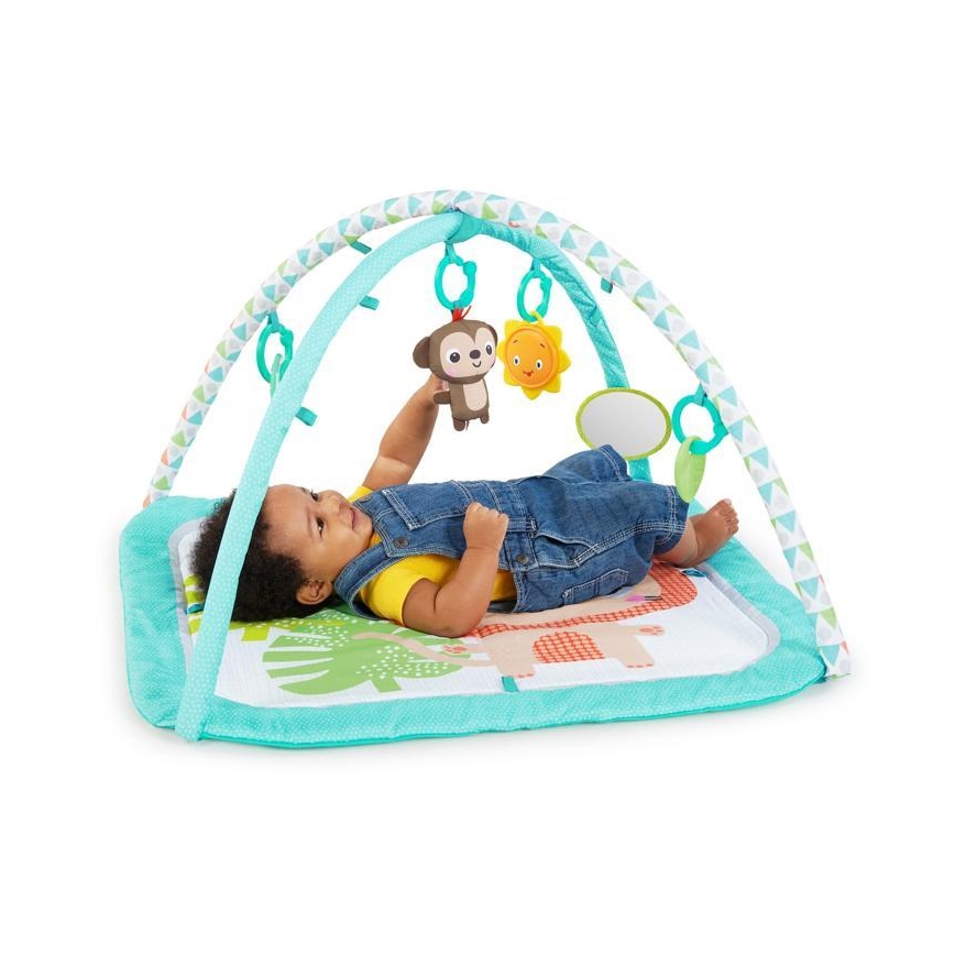 Bright Starts - Speelkussen voor Kinderen SAFARI turkoois