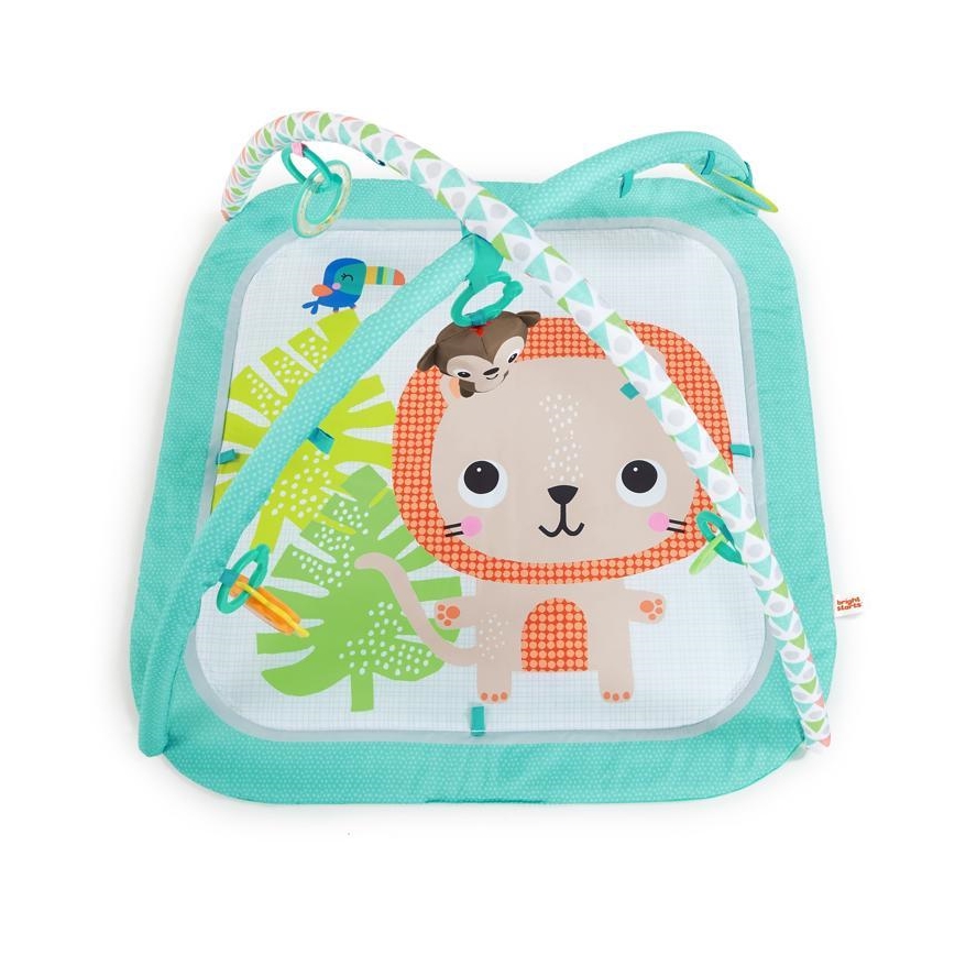Bright Starts - Speelkussen voor Kinderen SAFARI turkoois