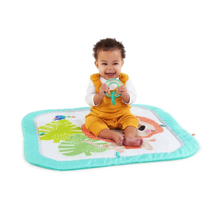 Bright Starts - Speelkussen voor Kinderen SAFARI turkoois