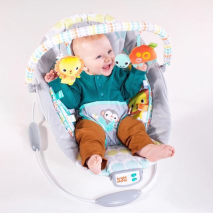 Bright Starts - Vibrerend ligbed voor kinderen met melodie WHIMSICAL WILD