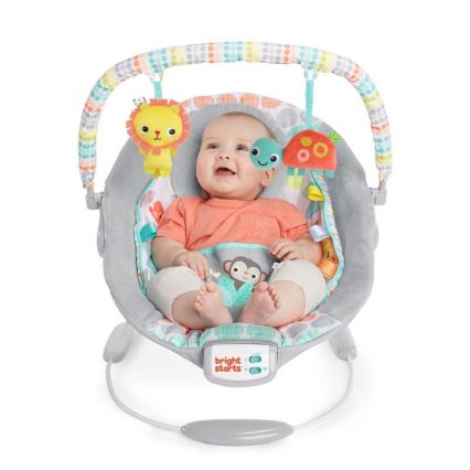 Bright Starts - Vibrerend ligbed voor kinderen met melodie WHIMSICAL WILD