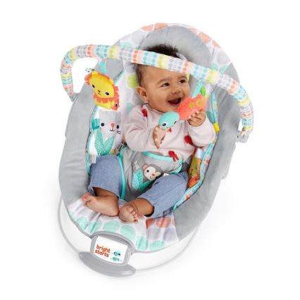 Bright Starts - Vibrerend ligbed voor kinderen met melodie WHIMSICAL WILD