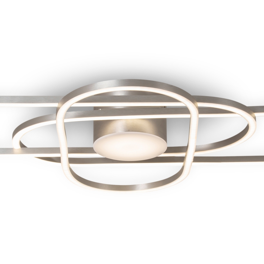 BRILAGI - LED dimbare plafondlamp APOLLO LED/58W/230V 3000-6500K 43,2x101,2 cm mat chroom + afstandsbediening