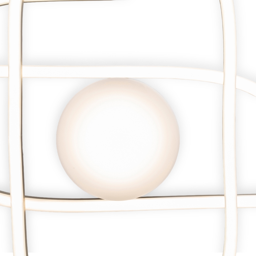 BRILAGI - LED dimbare plafondlamp APOLLO LED/58W/230V 3000-6500K 43,2x101,2 cm mat chroom + afstandsbediening