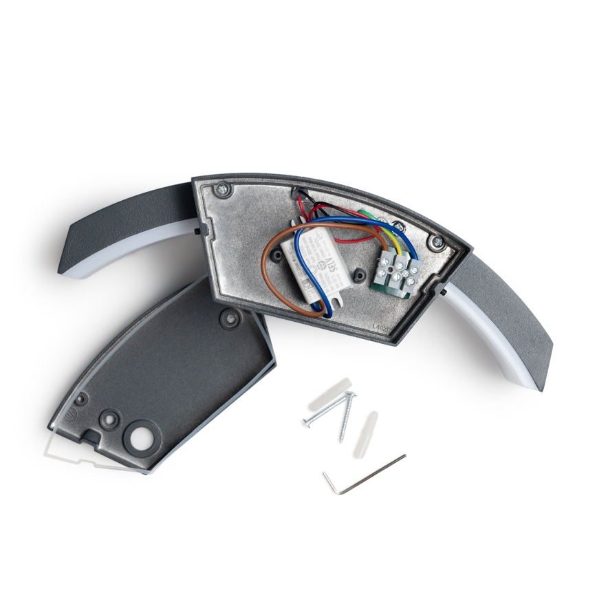 Brilagi - LED Buitenlamp met sensor ARCELO LED/9W/230V 50 cm IP54