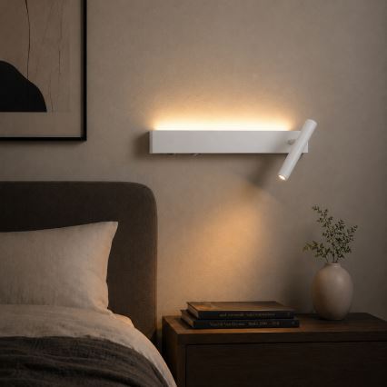 BRILAGI - ARLIX LED-wandspot LED/3W/230V + LED/7W, wit, CRI 90