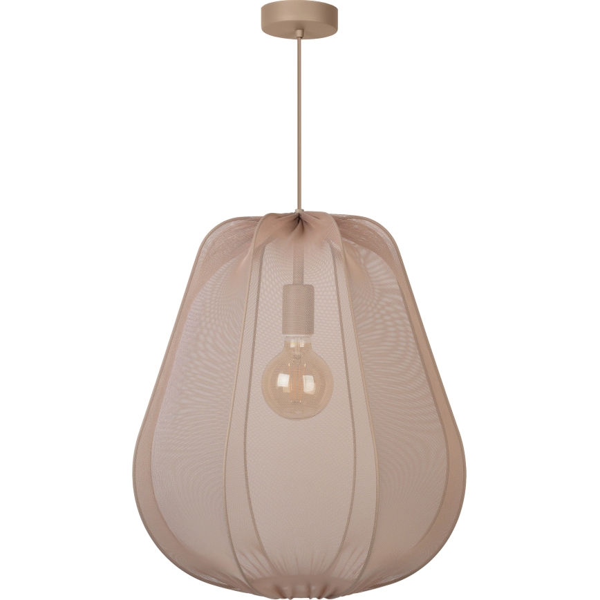 Brilagi - ARVEN LED-hanglamp aan snoer 1xE27/8W/230V Ø 37 cm beige