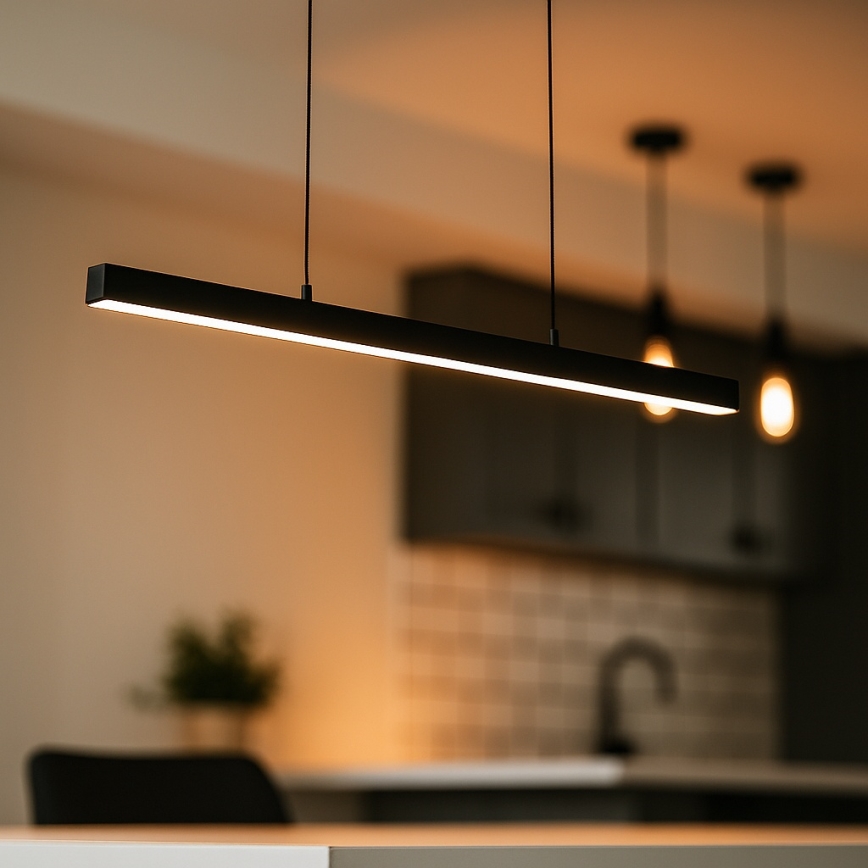 Brilagi - AXIS LED-hanglamp aan kabel LED/30W/230V 120 cm zwart