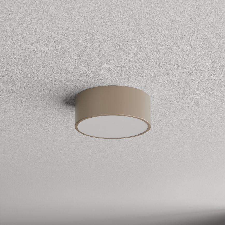 Brilagi - Badkamer plafondlamp CLARE 1xE27/24W/230V diameter 20 cm IP54 beige