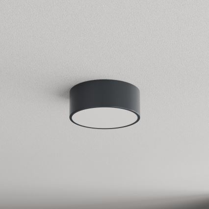 Brilagi - Plafondlamp voor de badkamer CLARE 1xE27/24W/230V Ø 20 cm antraciet IP54