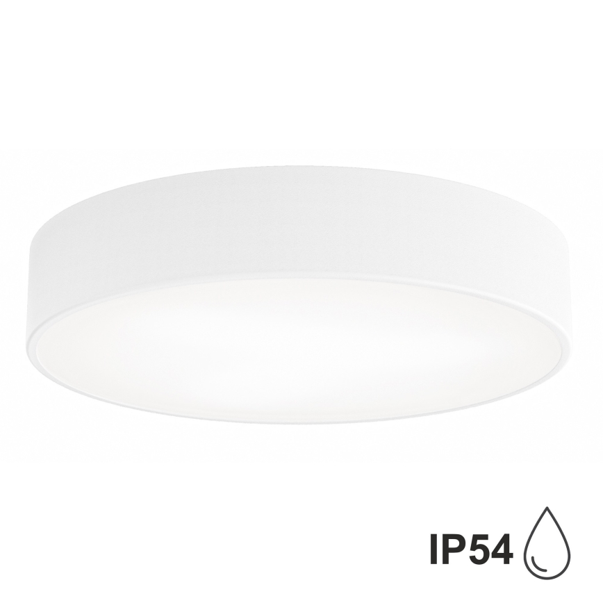 Brilagi - Badkamer plafondlamp CLARE 3xE27/24W/230V diameter 40 cm wit IP54