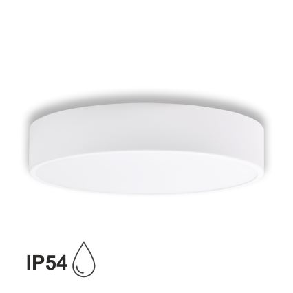 Brilagi - Badkamer plafondlamp CLARE 3xE27/24W/230V diameter 40 cm wit IP54