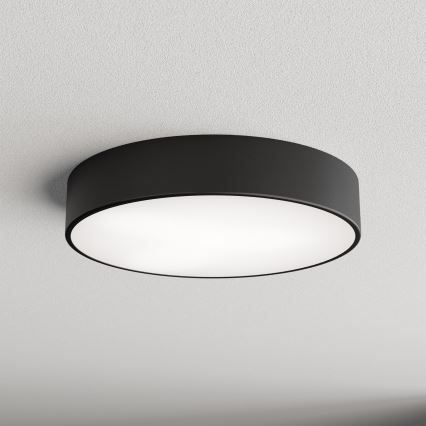 Brilagi - Badkamer plafondlamp CLARE 3xE27/24W/230V diameter 40 cm zwart IP54