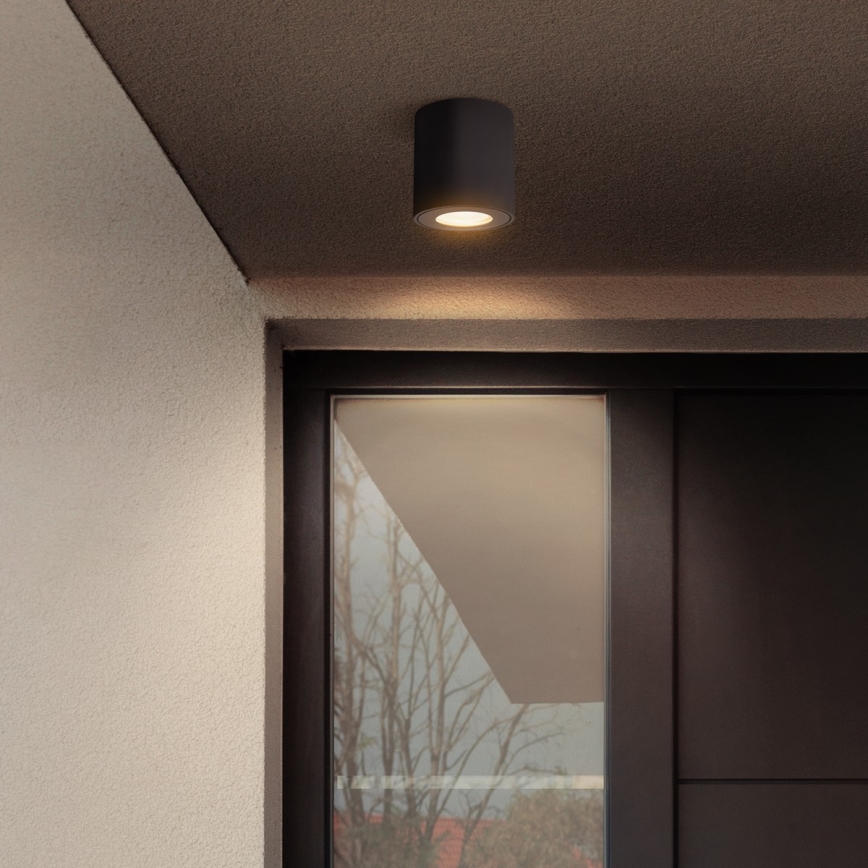 Brilagi - Badkamer spot MIA 1xGU10/30W/230V 84x80 mm zwart IP54