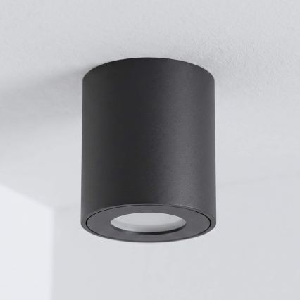 BRILAGI - Badkamer spot MIA 1xGU10/30W/230V 84x80 mm zwart IP54