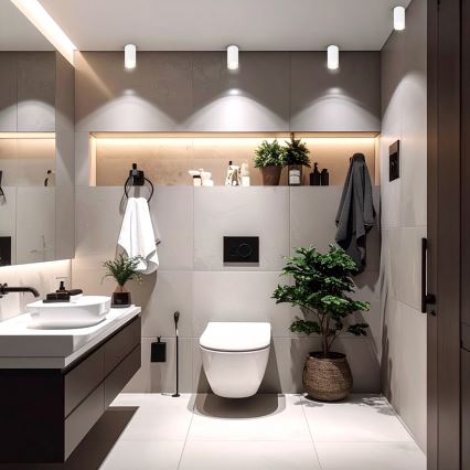 Brilagi - Badkamer spot SELE 1xGU10/30W/230V IP44 wit