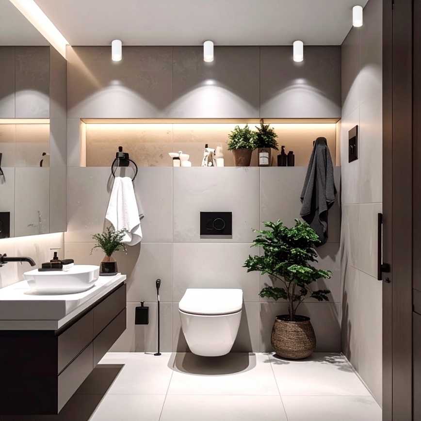 Brilagi - Badkamer spot SELE 1xGU10/30W/230V IP44 wit