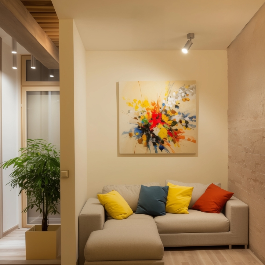 Brilagi - Badkamer spot SELE 1xGU10/30W/230V IP44 zilver