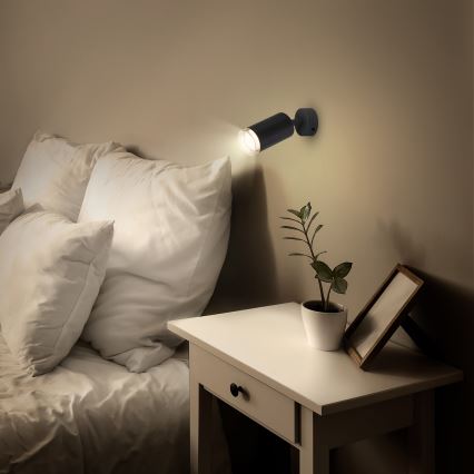 Brilagi - Badkamer spot SELE 1xGU10/30W/230V IP44 zwart
