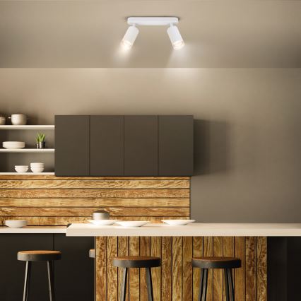 Brilagi - Badkamer spot SELE 2xGU10/30W/230V IP44 wit