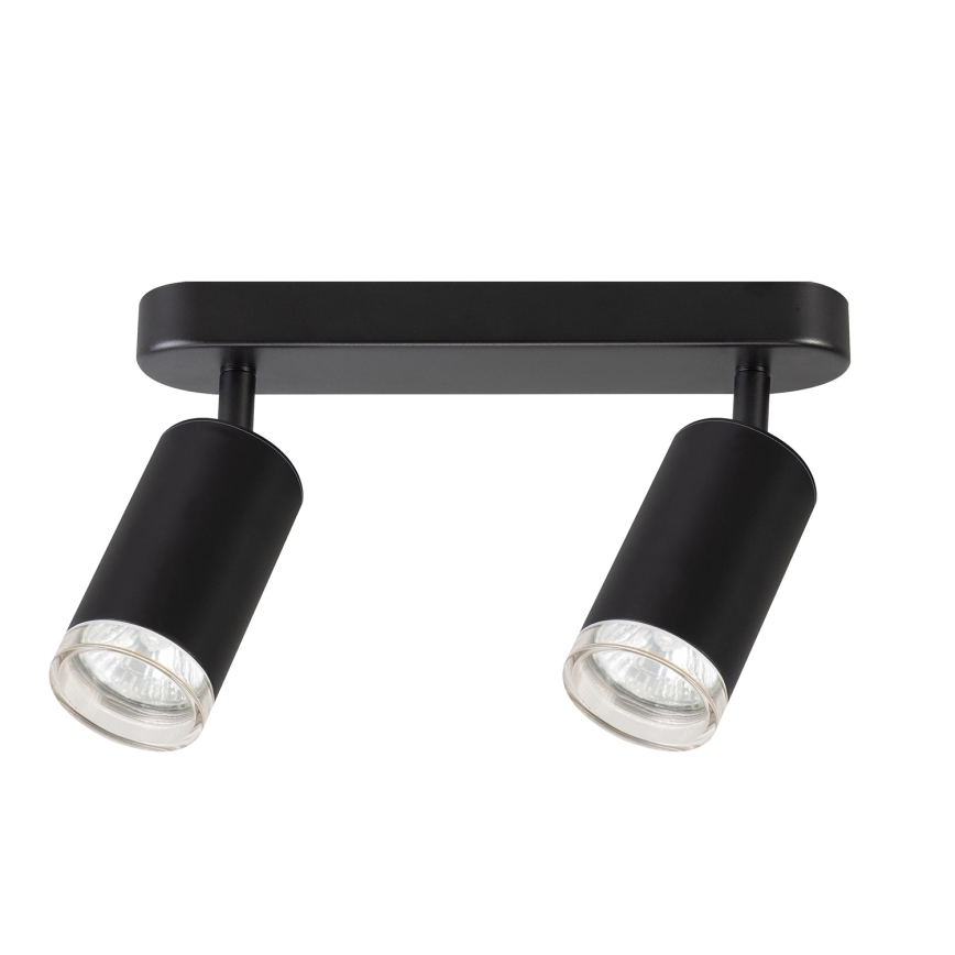 Brilagi - Badkamer spot SELE 2xGU10/30W/230V IP44 zwart