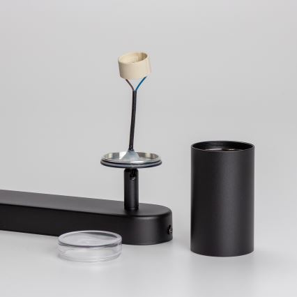Brilagi - Badkamer spot SELE 2xGU10/30W/230V IP44 zwart