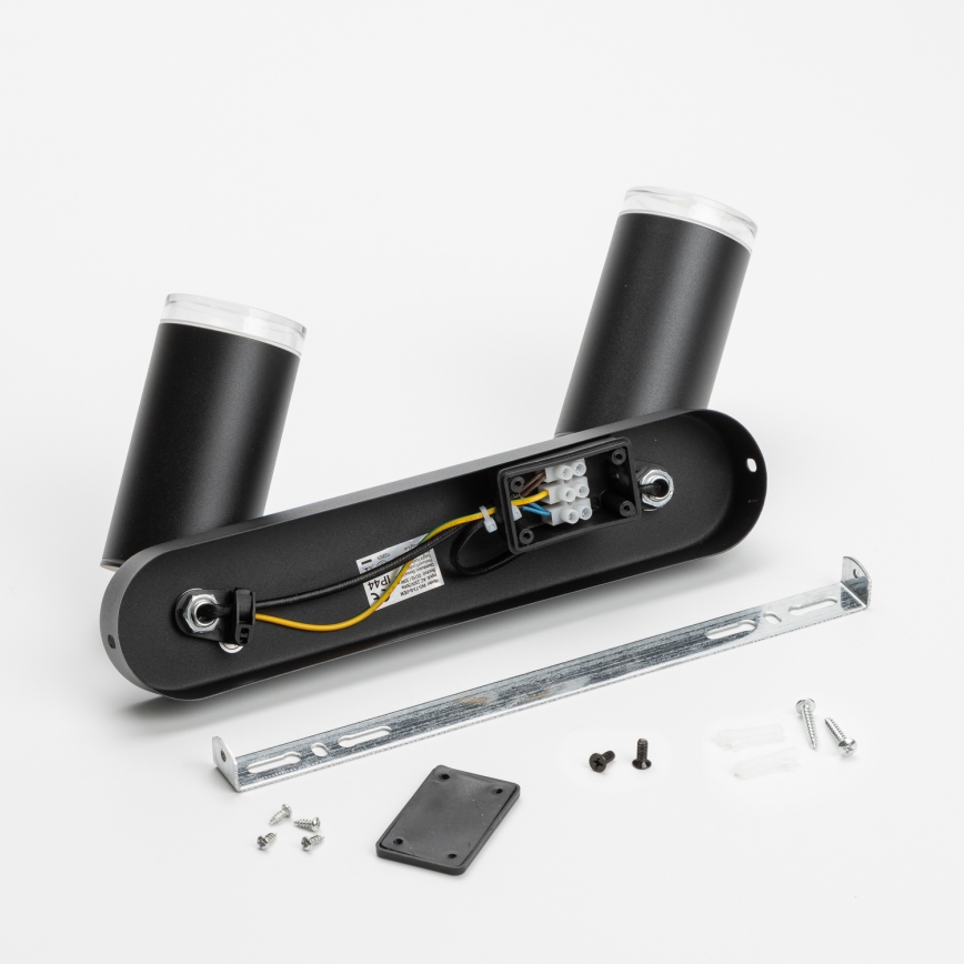 Brilagi - Badkamer spot SELE 2xGU10/30W/230V IP44 zwart