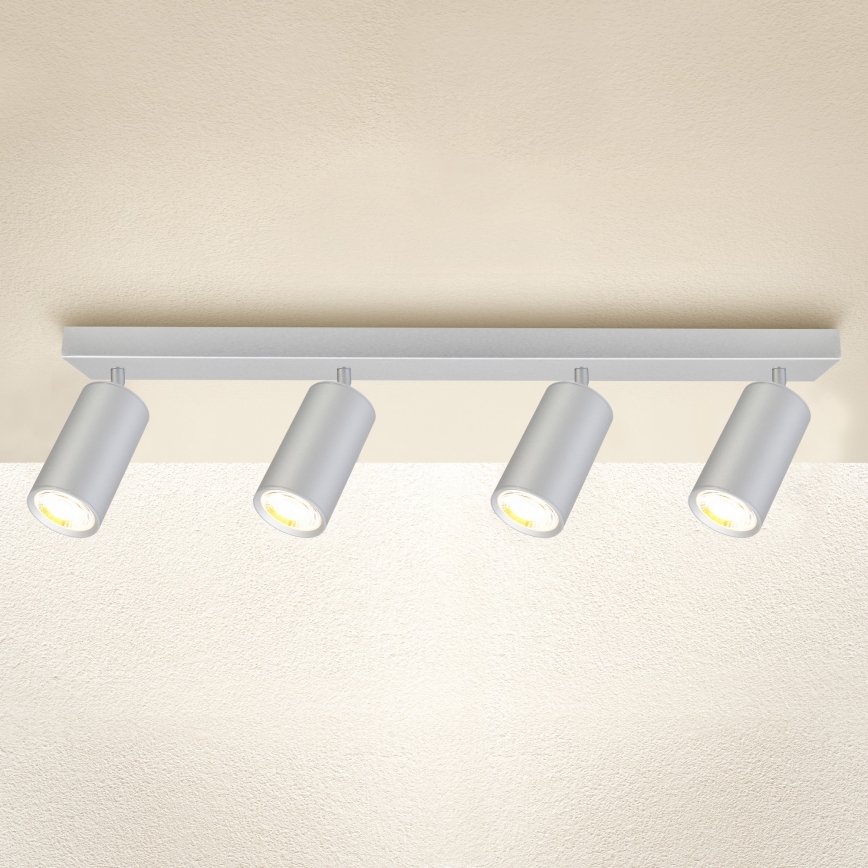 Brilagi - Badkamer spot SELE 4xGU10/30W/230V IP44 zilver