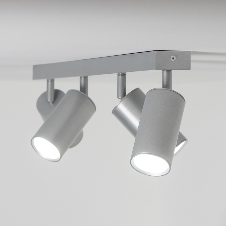 Brilagi - Badkamer spot SELE 4xGU10/30W/230V IP44 zilver