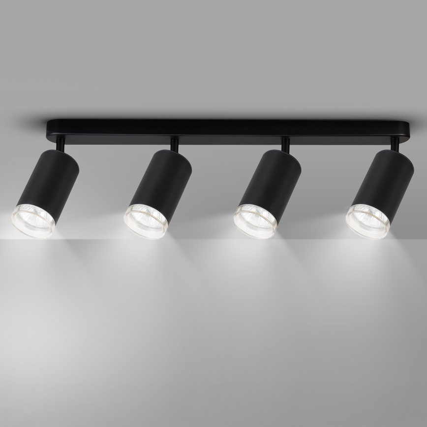 Brilagi - Badkamer spot SELE 4xGU10/30W/230V IP44 zwart