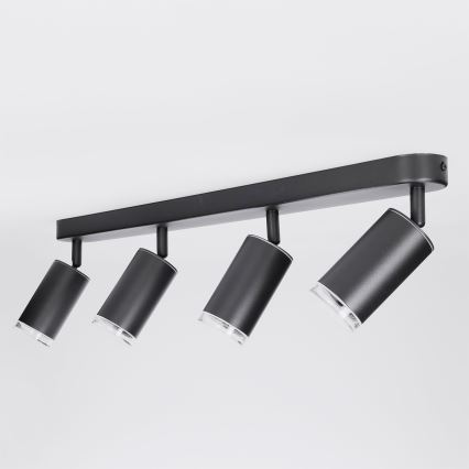 Brilagi - Badkamer spot SELE 4xGU10/30W/230V IP44 zwart
