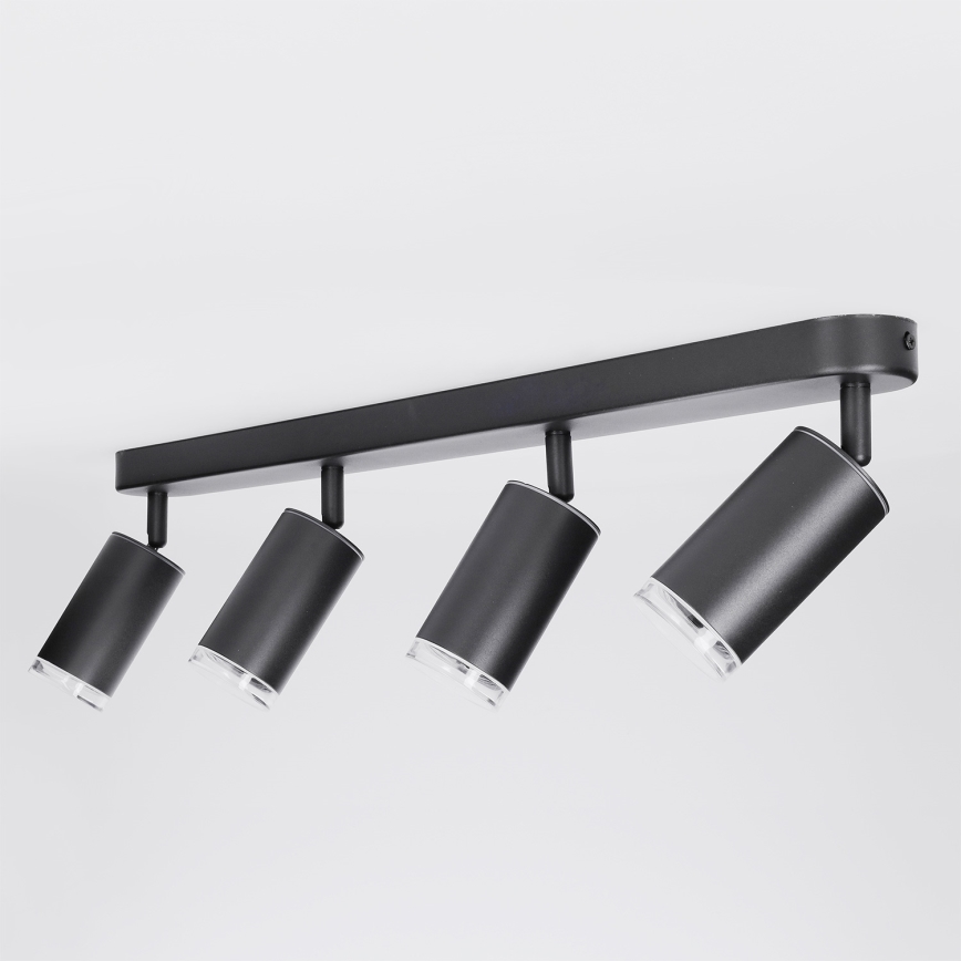 Brilagi - Badkamer spot SELE 4xGU10/30W/230V IP44 zwart