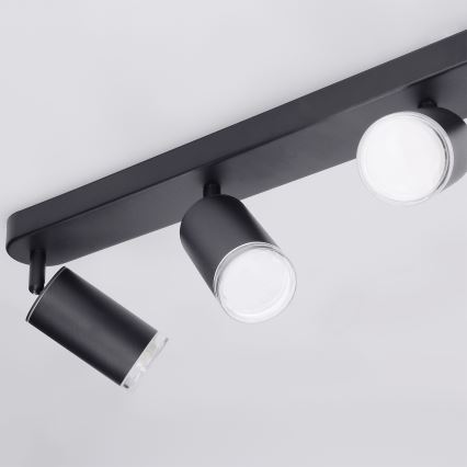 Brilagi - Badkamer spot SELE 4xGU10/30W/230V IP44 zwart