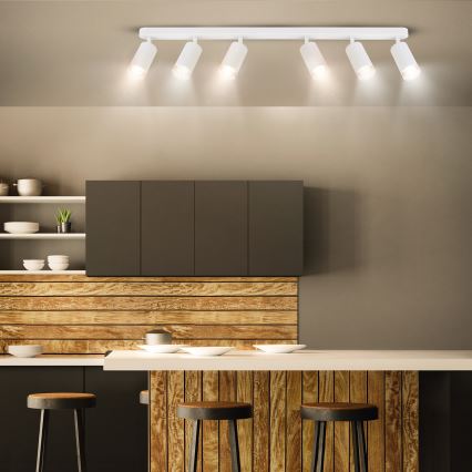 Brilagi - Badkamer spot SELE 6xGU10/30W/230V IP44 wit