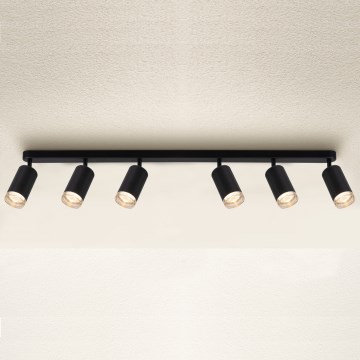 Brilagi - Badkamer spot SELE 6xGU10/30W/230V IP44 zwart